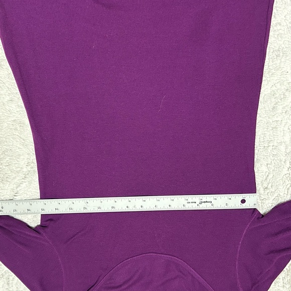 Mossimo Supply Co. Rich Purple Long Sleeve Top - Picture 7 of 7